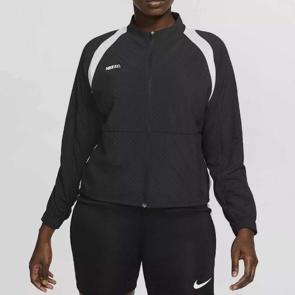 Nike Dry Womens Full Zip-Up Soccer Jacket Track To